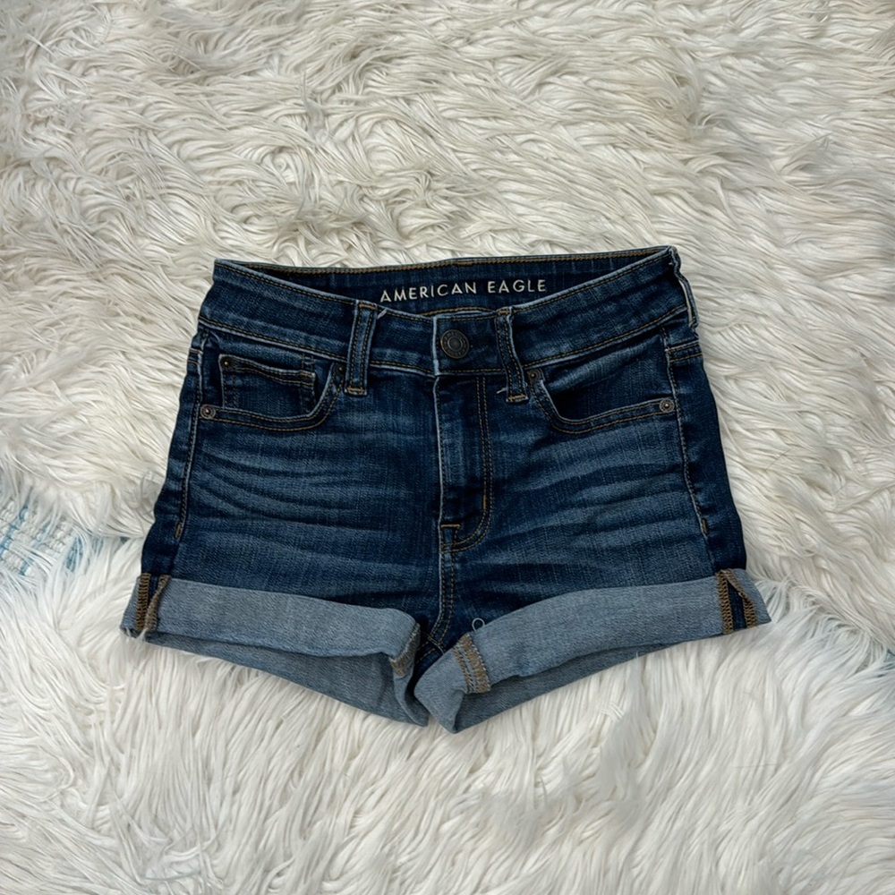 Womens American eagle denim shorts